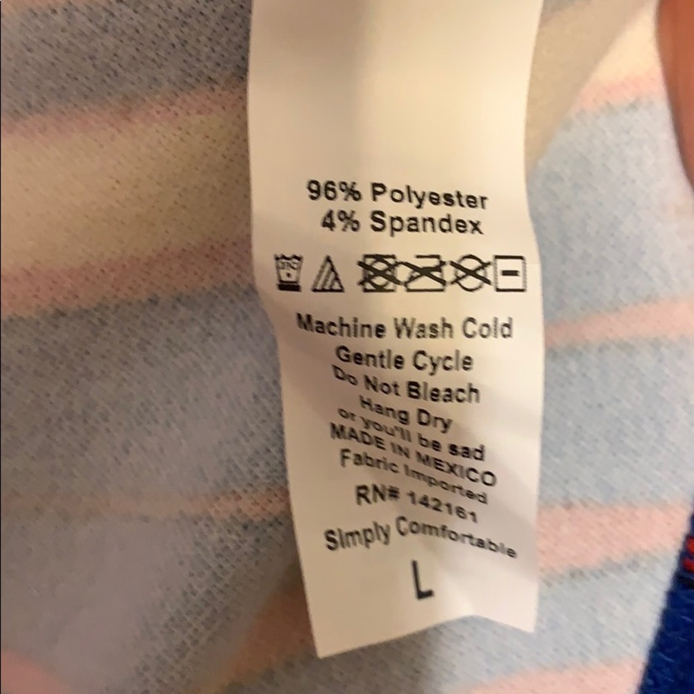 Lularoe Nicole knee length flared dress NWT large - Picture 3 of 3